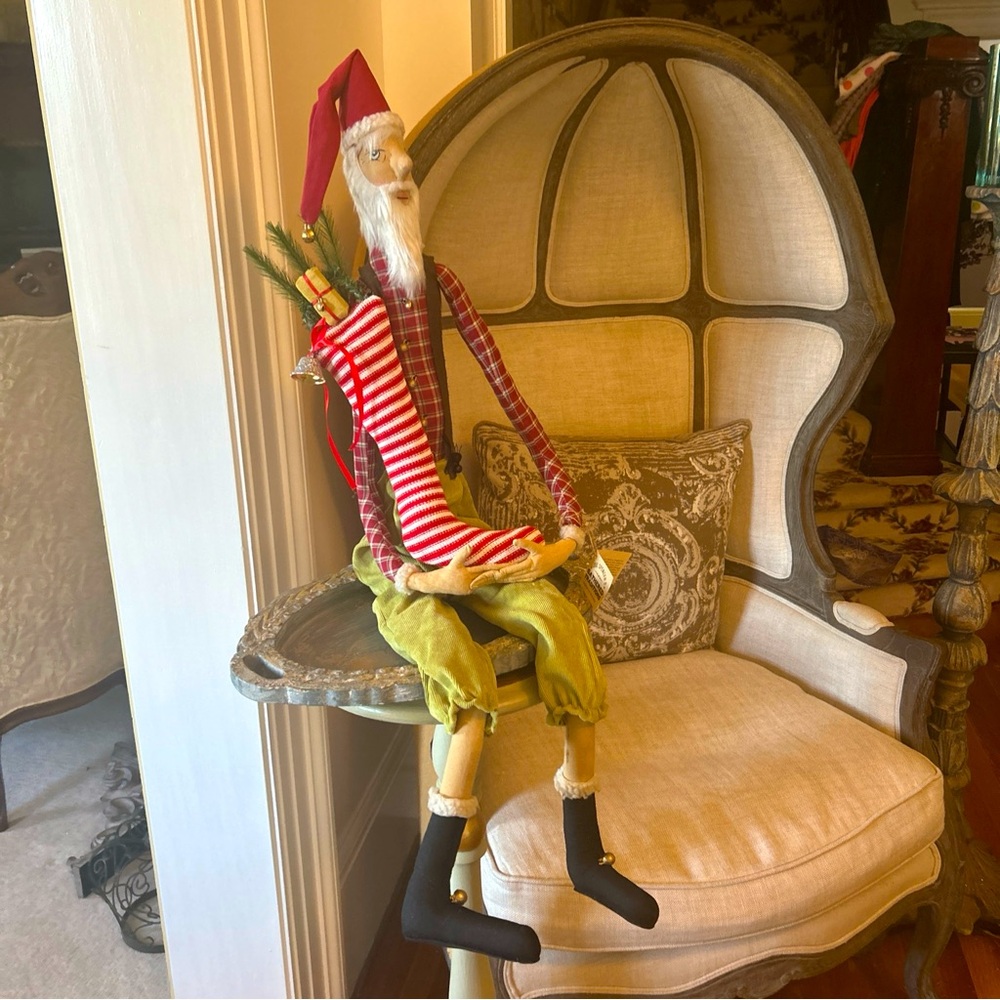 NWT Joe Spencer Sleepy Time Santa Collectible